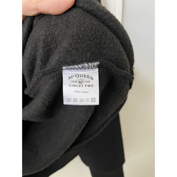 McQueen And The Violet Fog Sweatshirt Mens Sz XL Black White Wiz Khalifa Gin - Picture 4 of 8